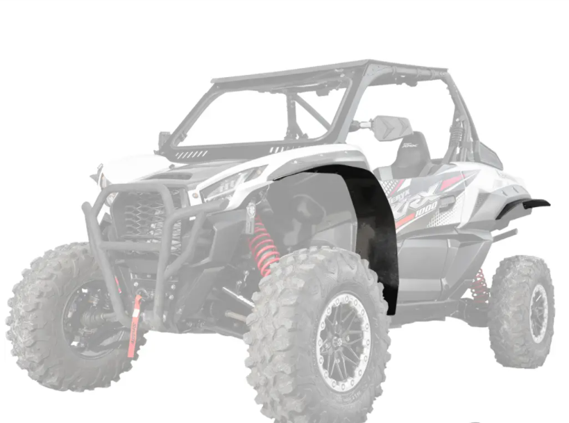 SuperATV Low Profile Fender Flares For Kawasaki Teryx KRX 1000 - Image 4