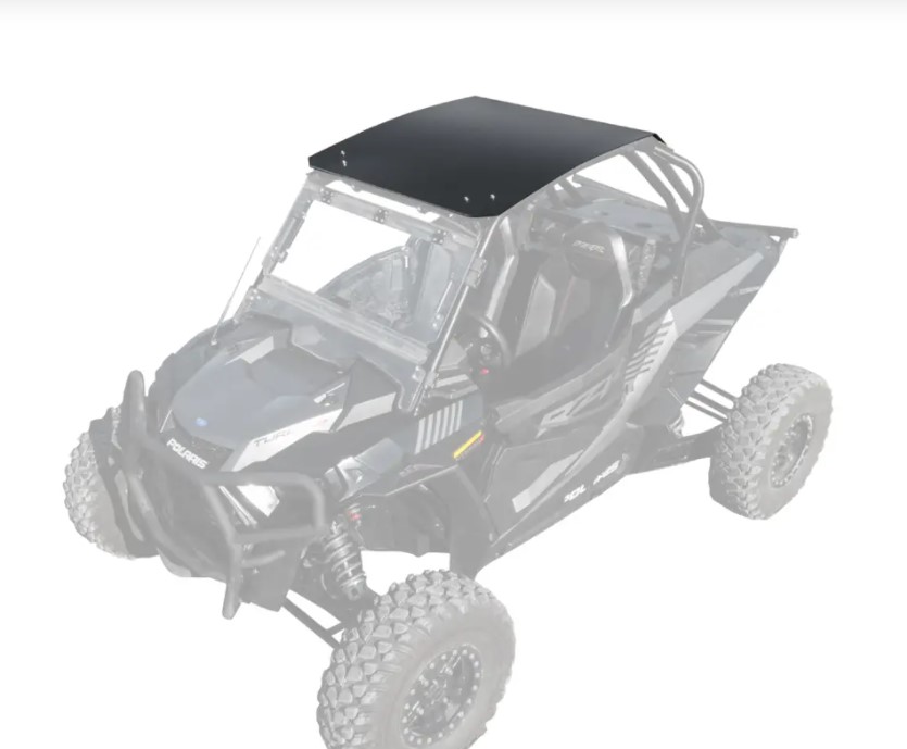 SuperATV Heavy Duty Aluminum Roof for Polaris 72" Wide RZR XP Turbo S