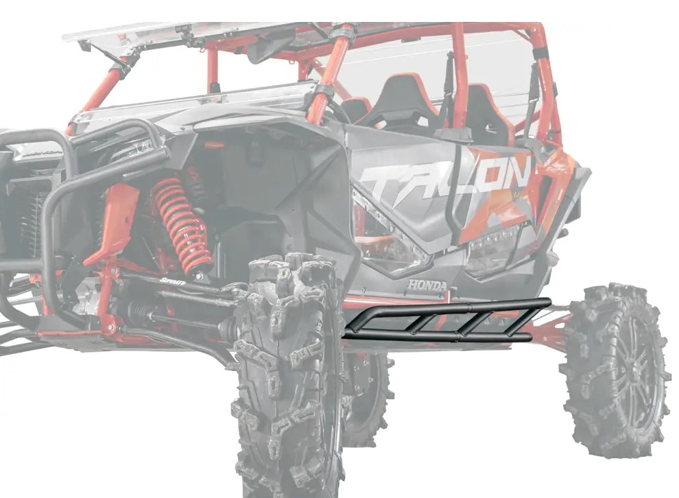 SuperATV Heavy Duty Nerf Bar Tree Kickers for Honda Talon 1000X4 (2020