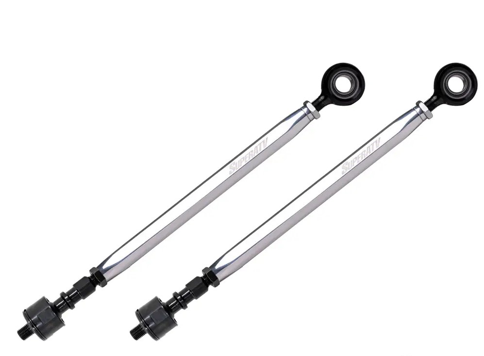 SuperATV Billet Aluminum Hex Tie Rod Kit for Polaris Ranger XP Highlifter / Crew