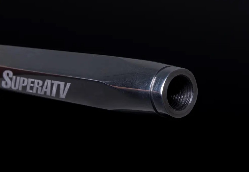 SuperATV Billet Aluminum Hex Tie Rod Kit for Polaris Ranger XP Highlifter / Crew - Image 3