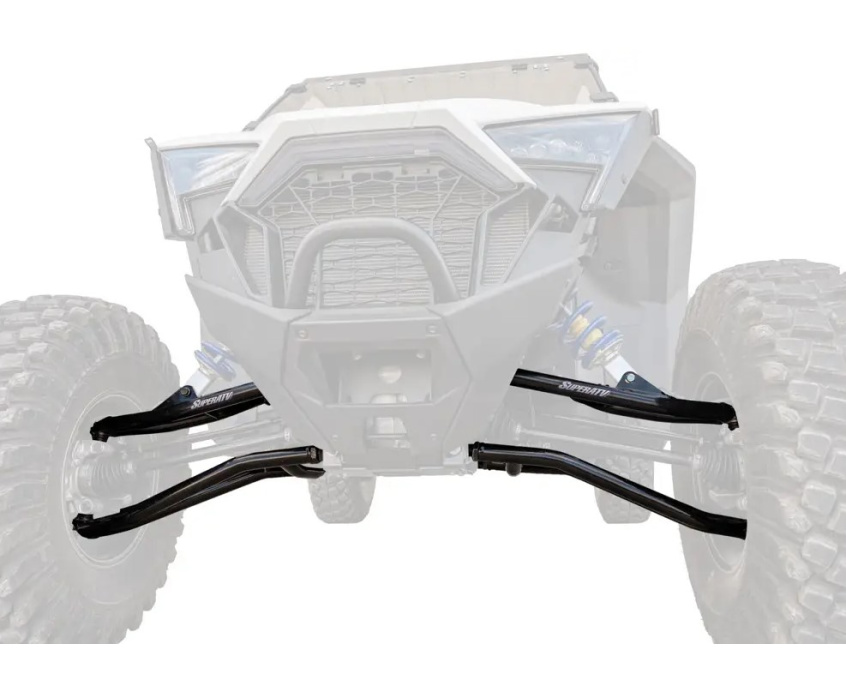 SuperATV High Clearance 1.5" Forward Offset A-Arms For Polaris RZR PRO XP