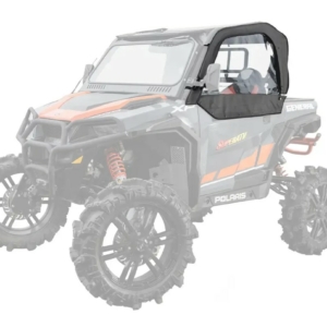 SuperATV Primal Soft Cab Enclosure Upper Doors for Polaris General XP 1000