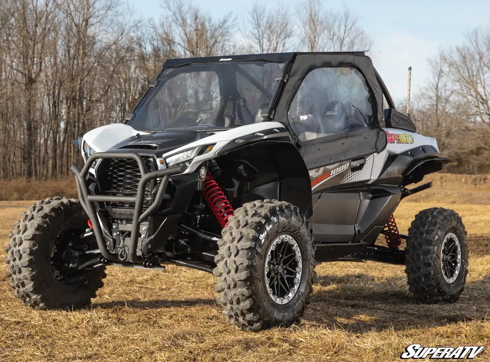 SuperATV Primal Soft Cab Enclosure Upper Doors for Kawasaki Teryx KRX 1000 - Image 10
