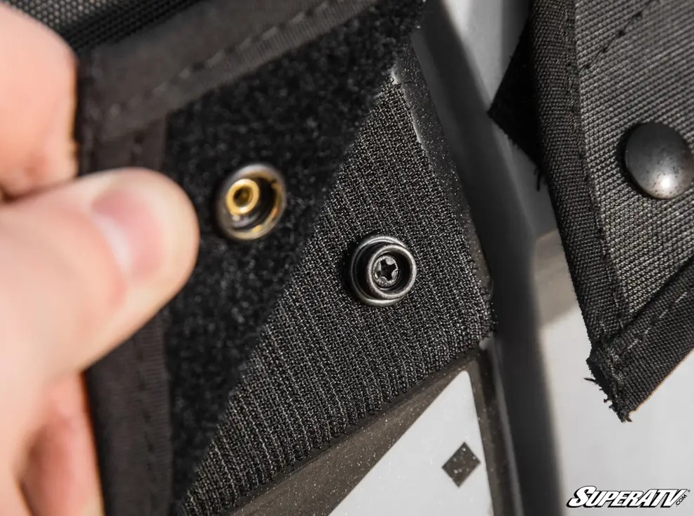 SuperATV Primal Soft Cab Enclosure Upper Doors for Kawasaki Teryx KRX 1000 - Image 2