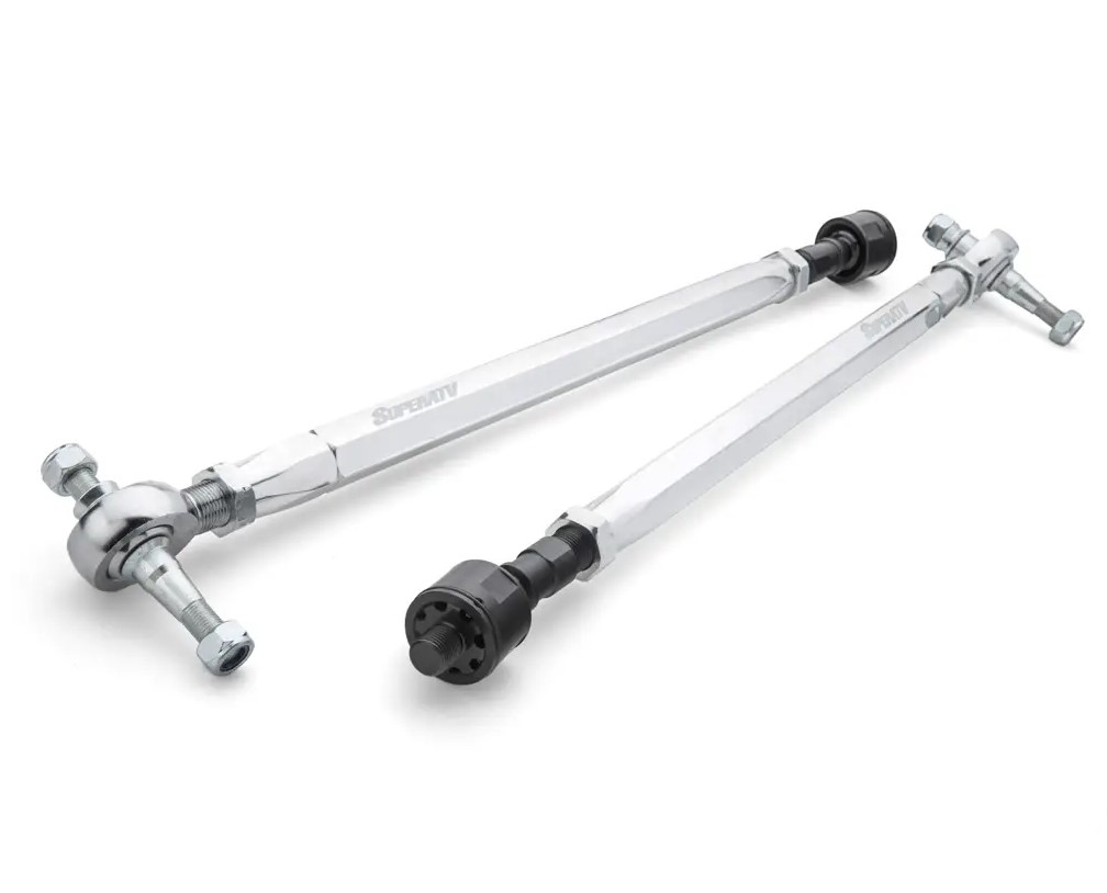 SuperATV Rackboss 2.0 Billet Aluminum Hex Tie Rod Kit for Can-Am Defender