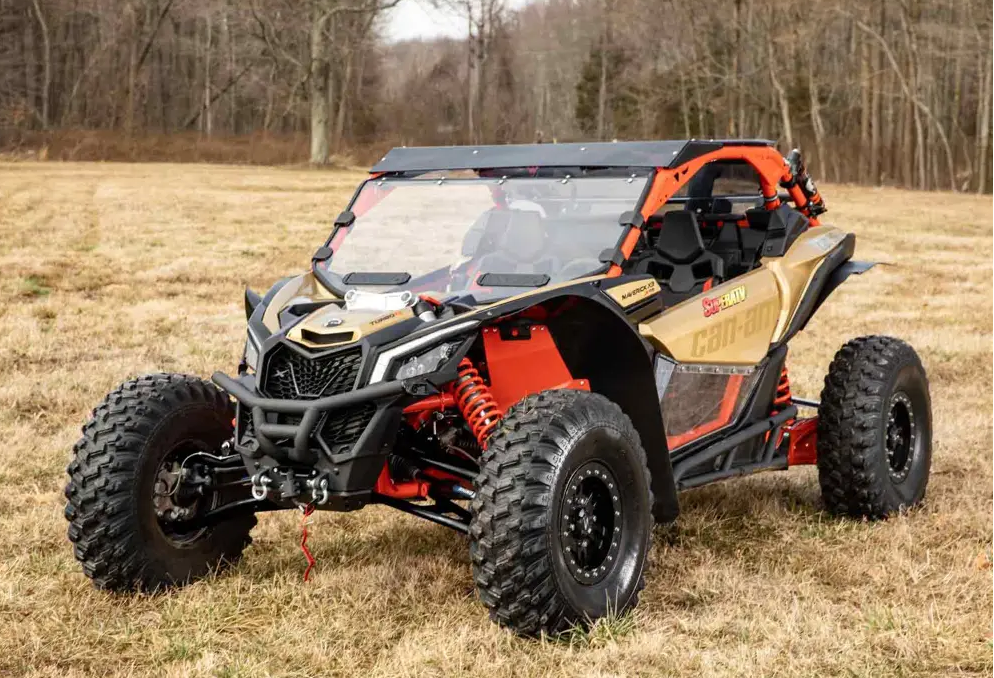 SuperATV High Clearance 2" Forward Offset A-arms For Can-Am Maverick X3 72" - Image 5