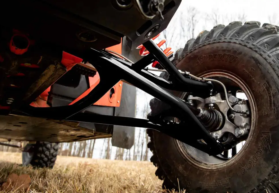 SuperATV High Clearance 2" Forward Offset A-arms For Can-Am Maverick X3 72" - Image 2