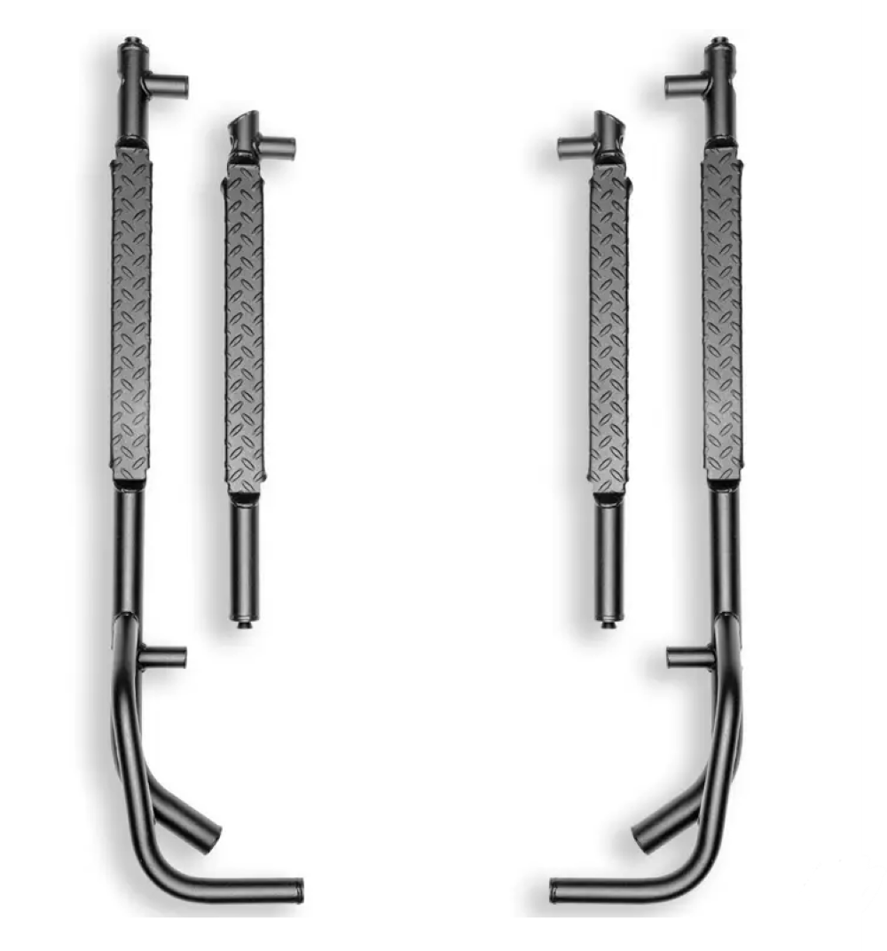 SuperATV Heavy Duty Nerf Bars For Polaris Ranger 1000 Crew 2020+