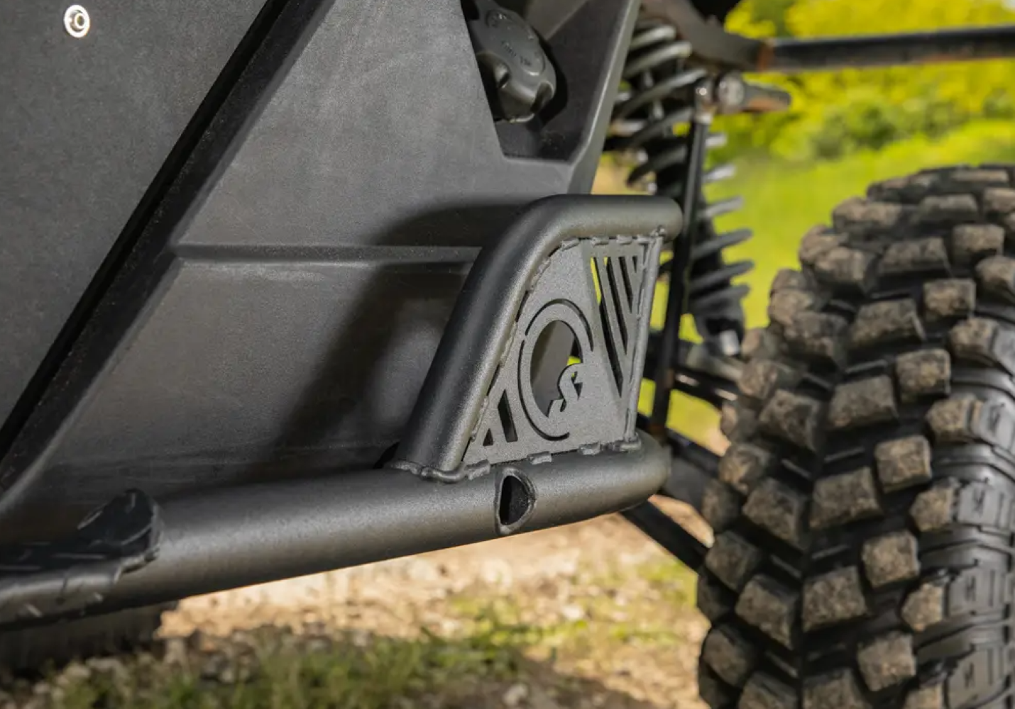 SuperATV Heavy Duty Nerf Bars For Polaris Ranger 1000 Crew 2020+ - Image 6