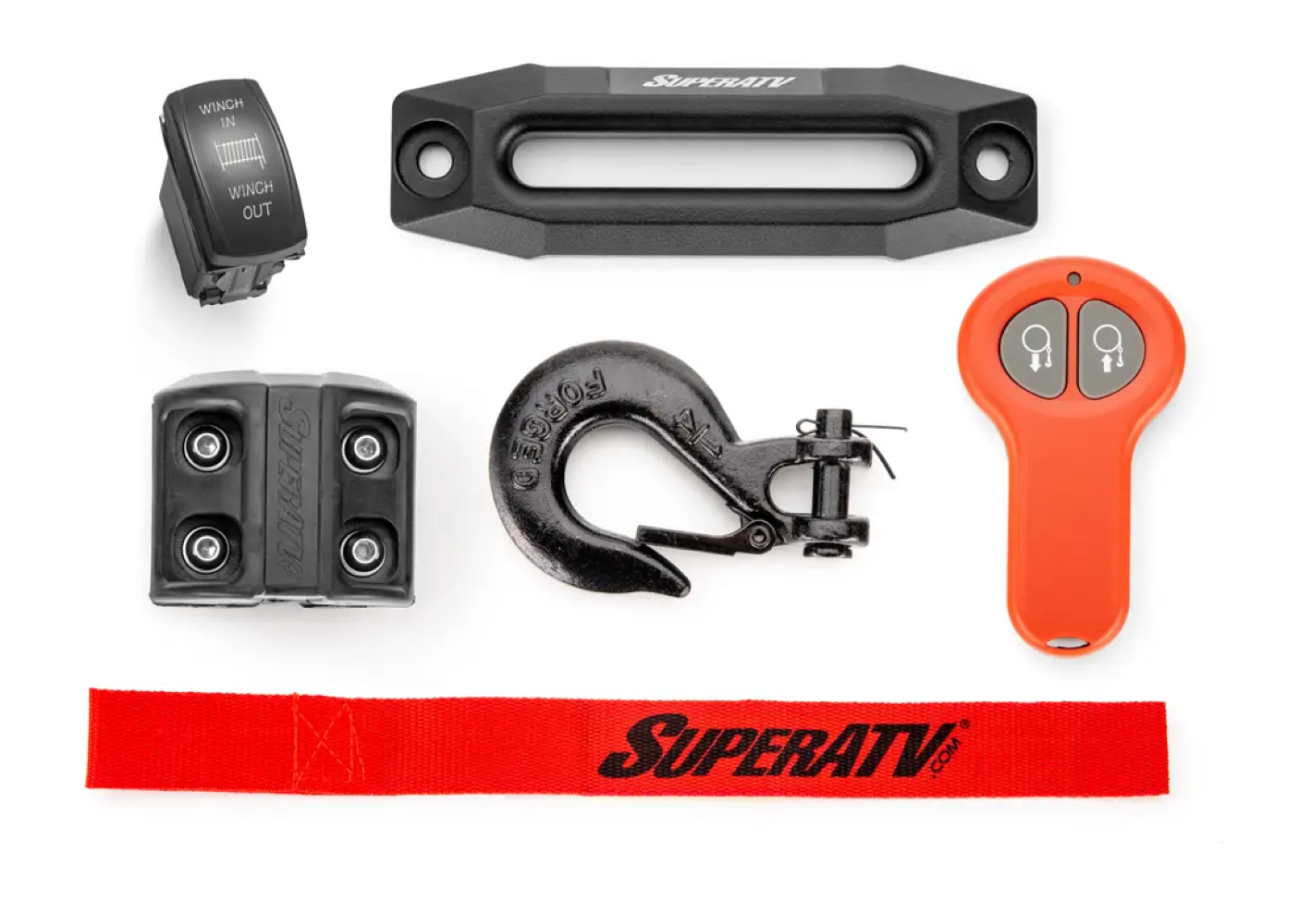 SuperATV 6000LB Ready Fit Winch For Polaris Ranger/XP/Kinetic - Image 7