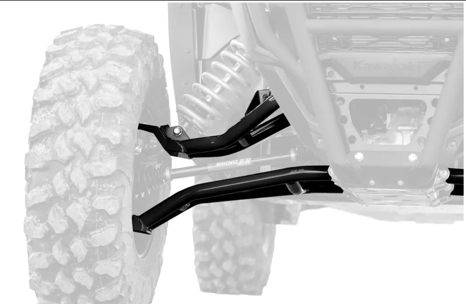 SuperATV Atlas Pro 1.5" Forward Offset A-Arms For Kawasaki Teryx KRX 1000