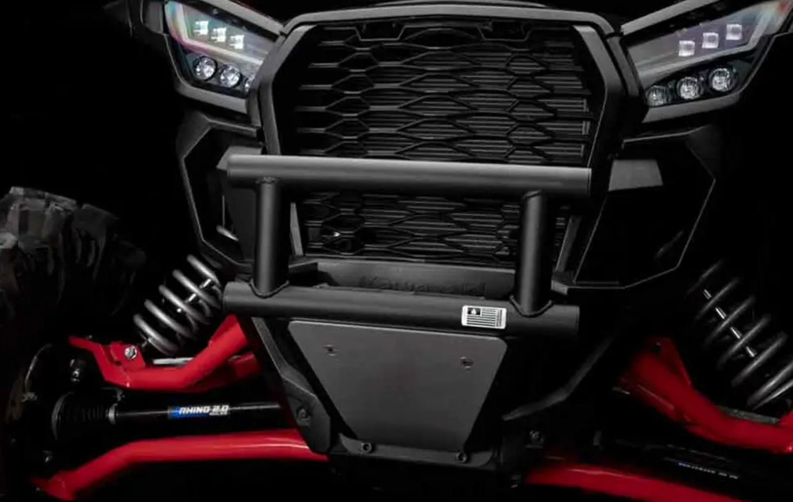 Assault Industries Interceptor Front Bumper For Kawasaki KRX 1000 - Image 6