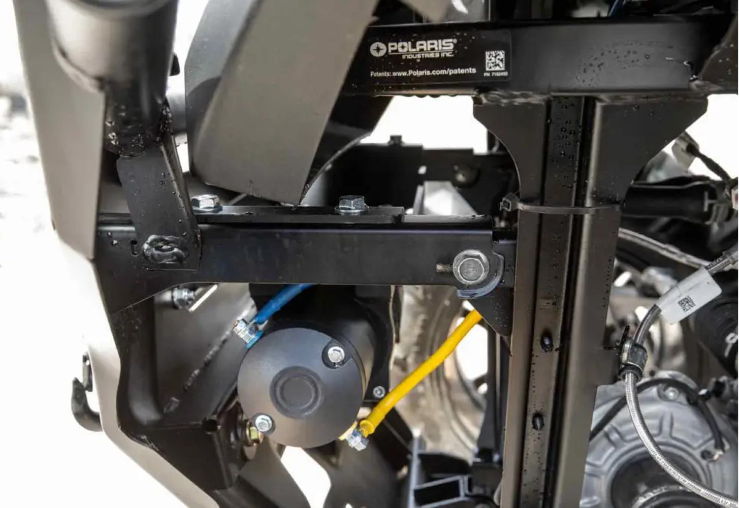 SuperATV Winch Mount Plate For Polaris Ranger SP 570 2022+ - Image 3