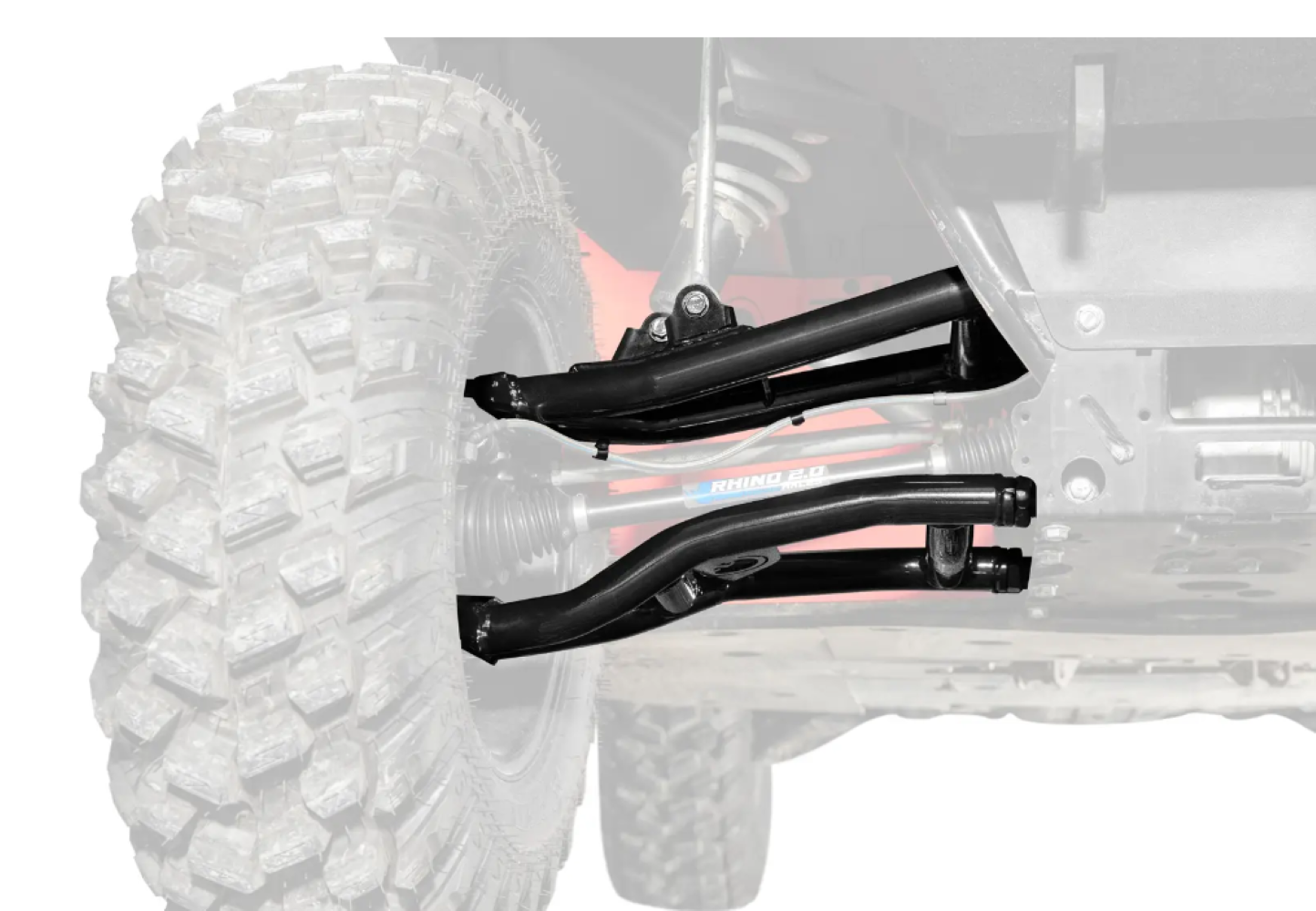 SuperATV Atlas Pro 1.5" Forward Offset Front A-Arms For Polaris Ranger1K/XP 1K