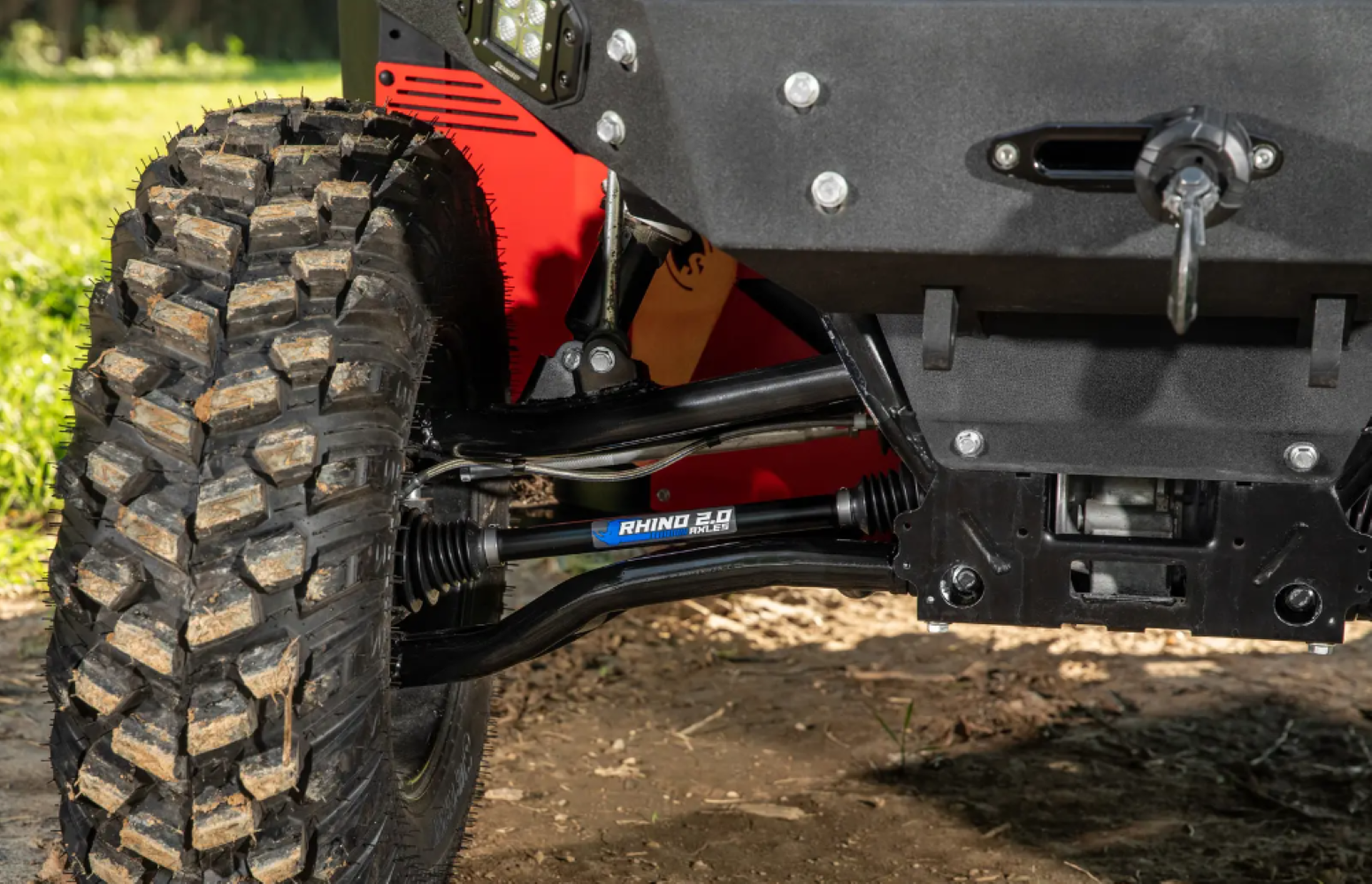 SuperATV Atlas Pro 1.5" Forward Offset Front A-Arms For Polaris Ranger1K/XP 1K - Image 4