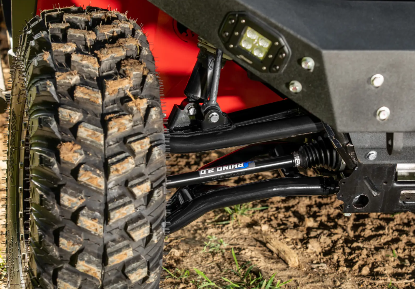 SuperATV Atlas Pro 1.5" Forward Offset Front A-Arms For Polaris Ranger1K/XP 1K - Image 3