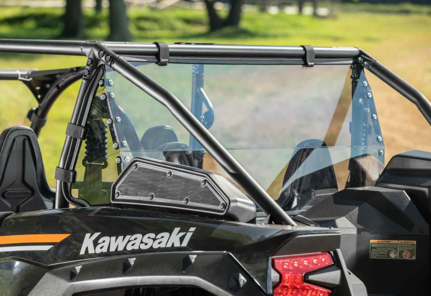 SuperATV Rear Windshield For Kawasaki Teryx KRX 4 1000 - Image 3