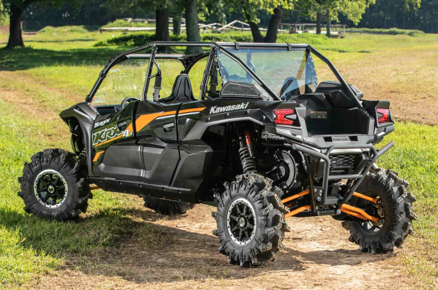 SuperATV Rear Windshield For Kawasaki Teryx KRX 4 1000 - Image 2