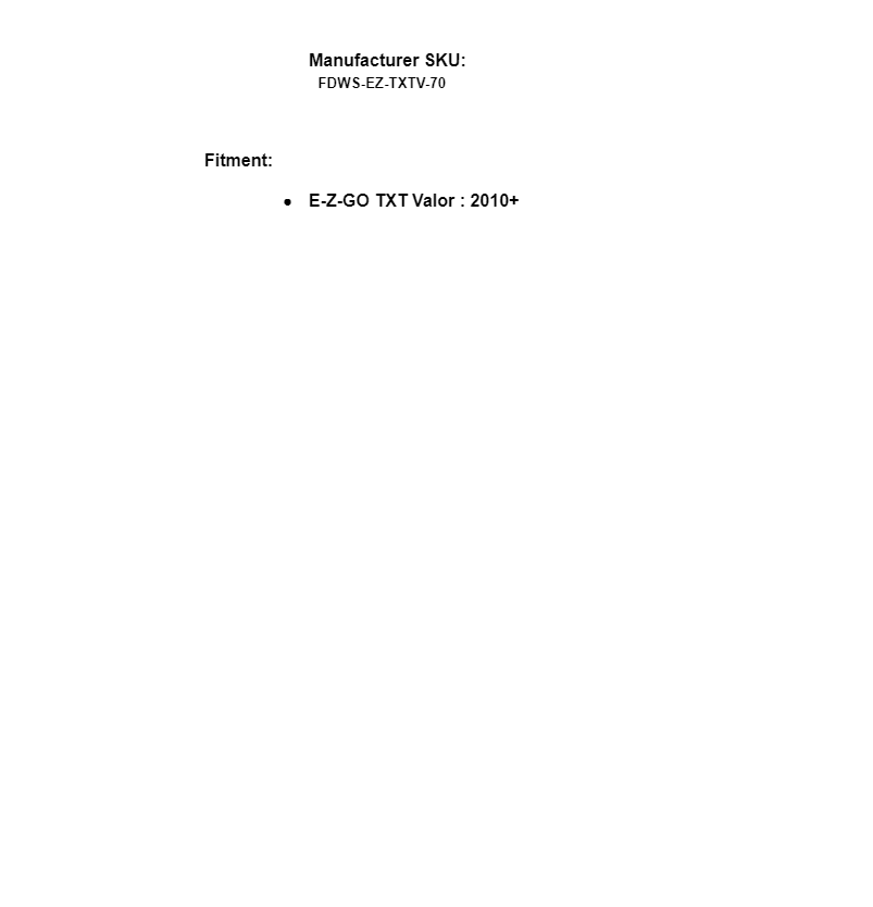 Corsa Blue Front Flip Down Vented Windshield For E-Z-GO TXT Valor 2010+ No Vent - Image 5