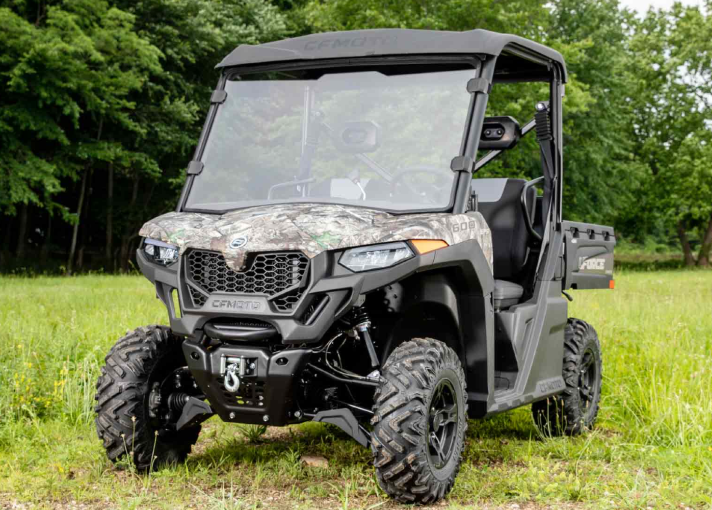 SuperATV Scratch Resistant Full Windshield For CFMoto UForce 600 2021+ - Image 6