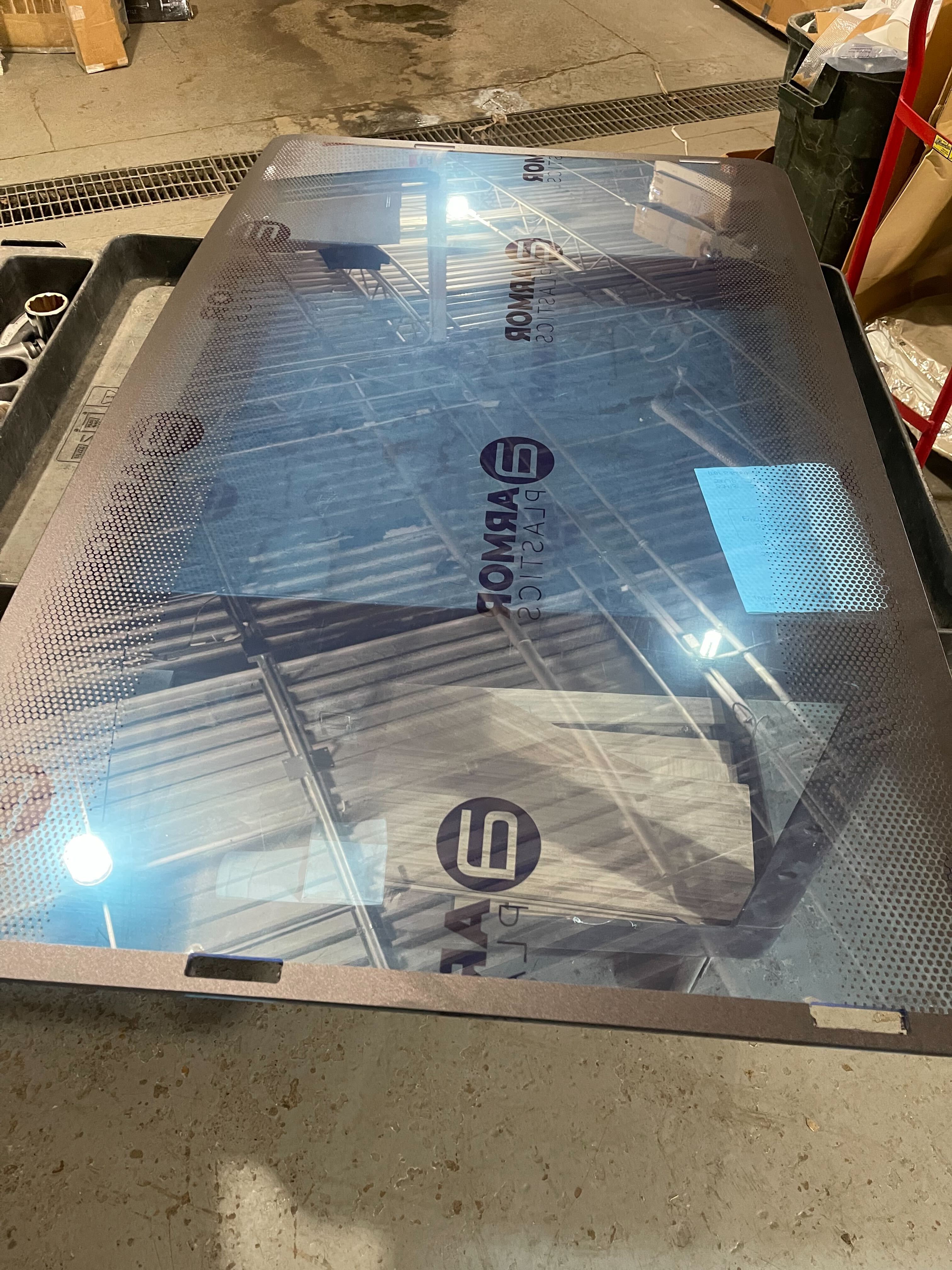 SuperATV Full Front Half Tone Printed Windshield For Can-AM Defender - Image 5