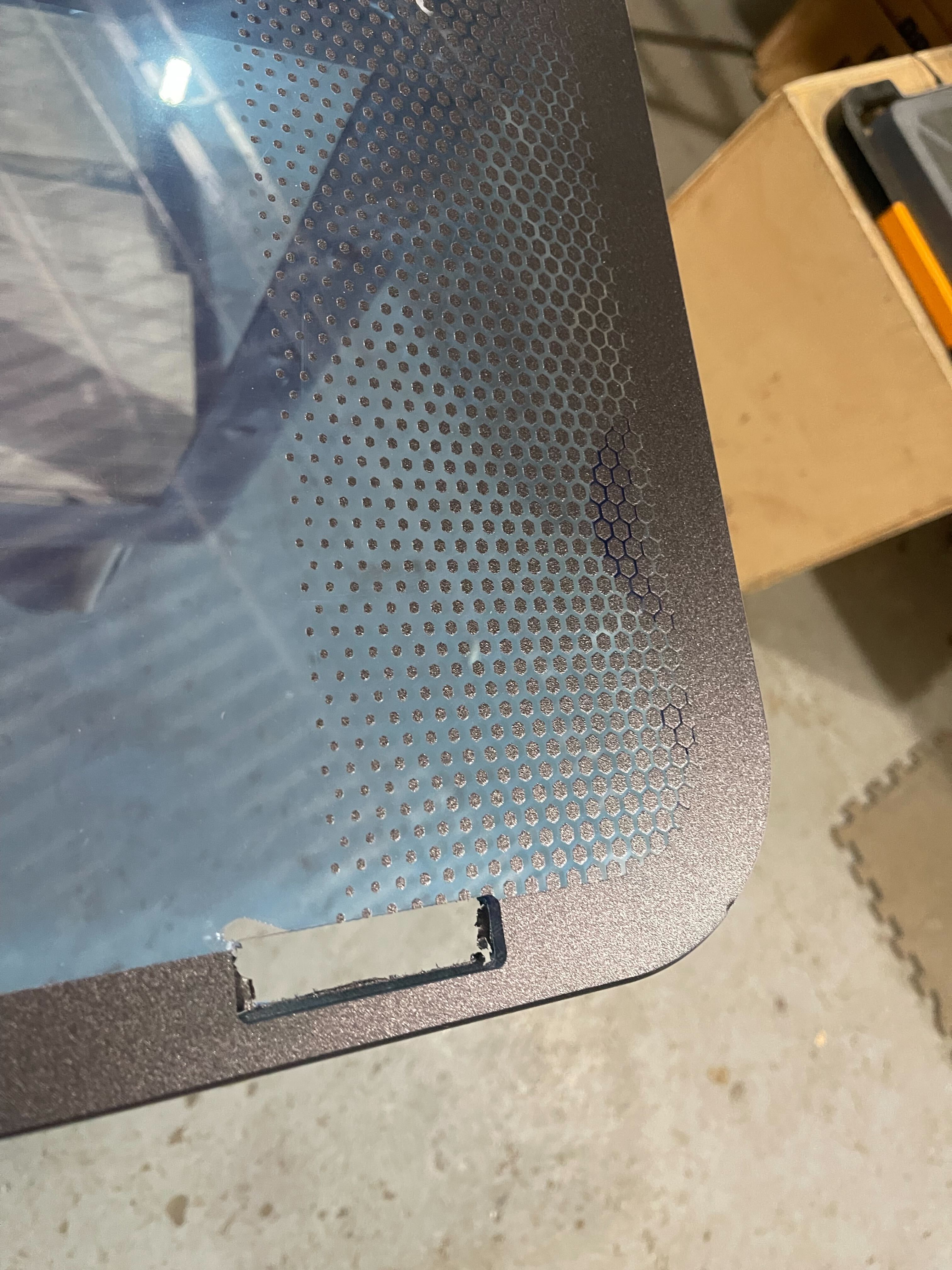 SuperATV Full Front Half Tone Printed Windshield For Can-AM Defender