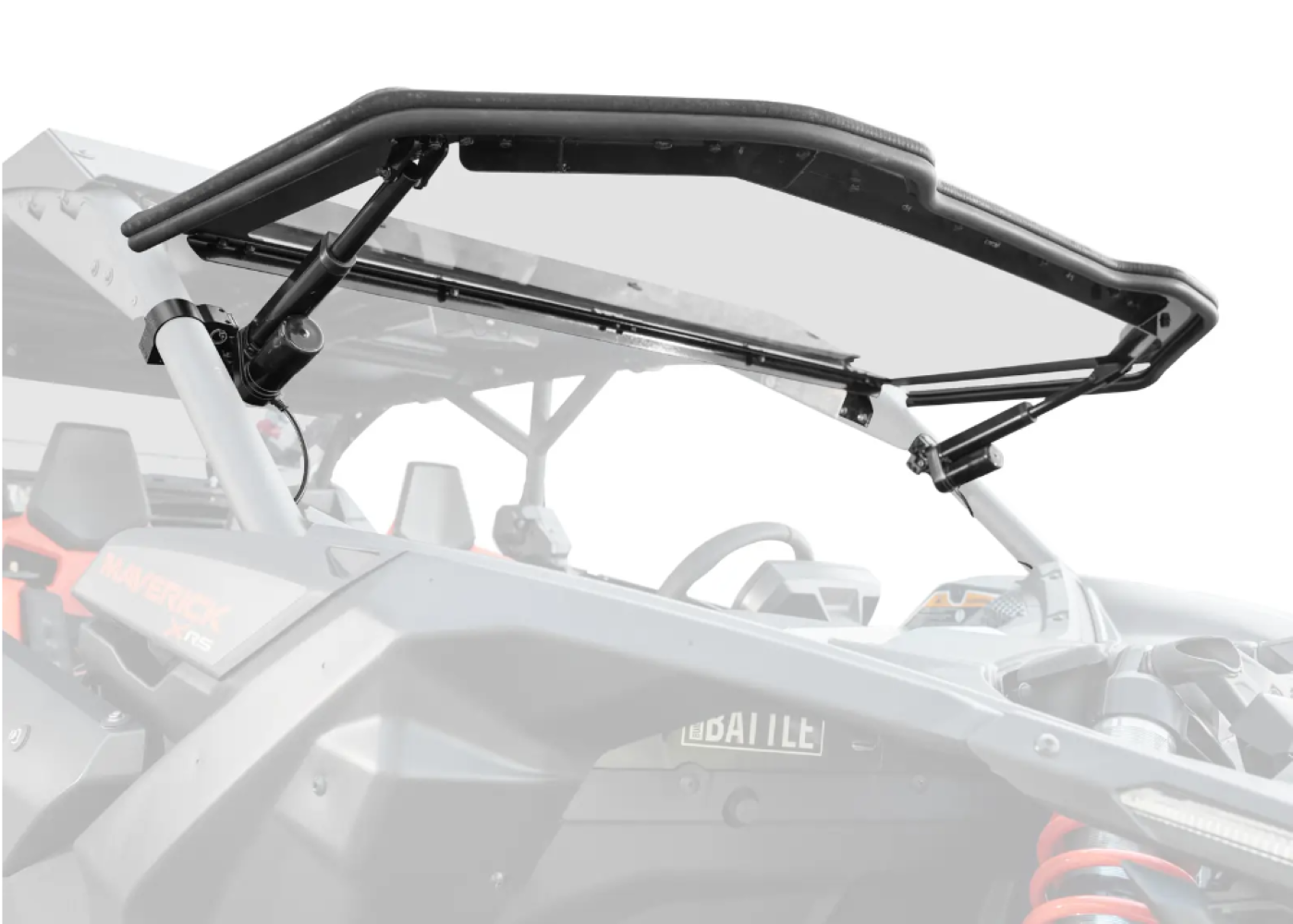 SuperATV Power Front Flip Windshield For Can-Am Maverick X3 64 & 72 Inch - Image 9