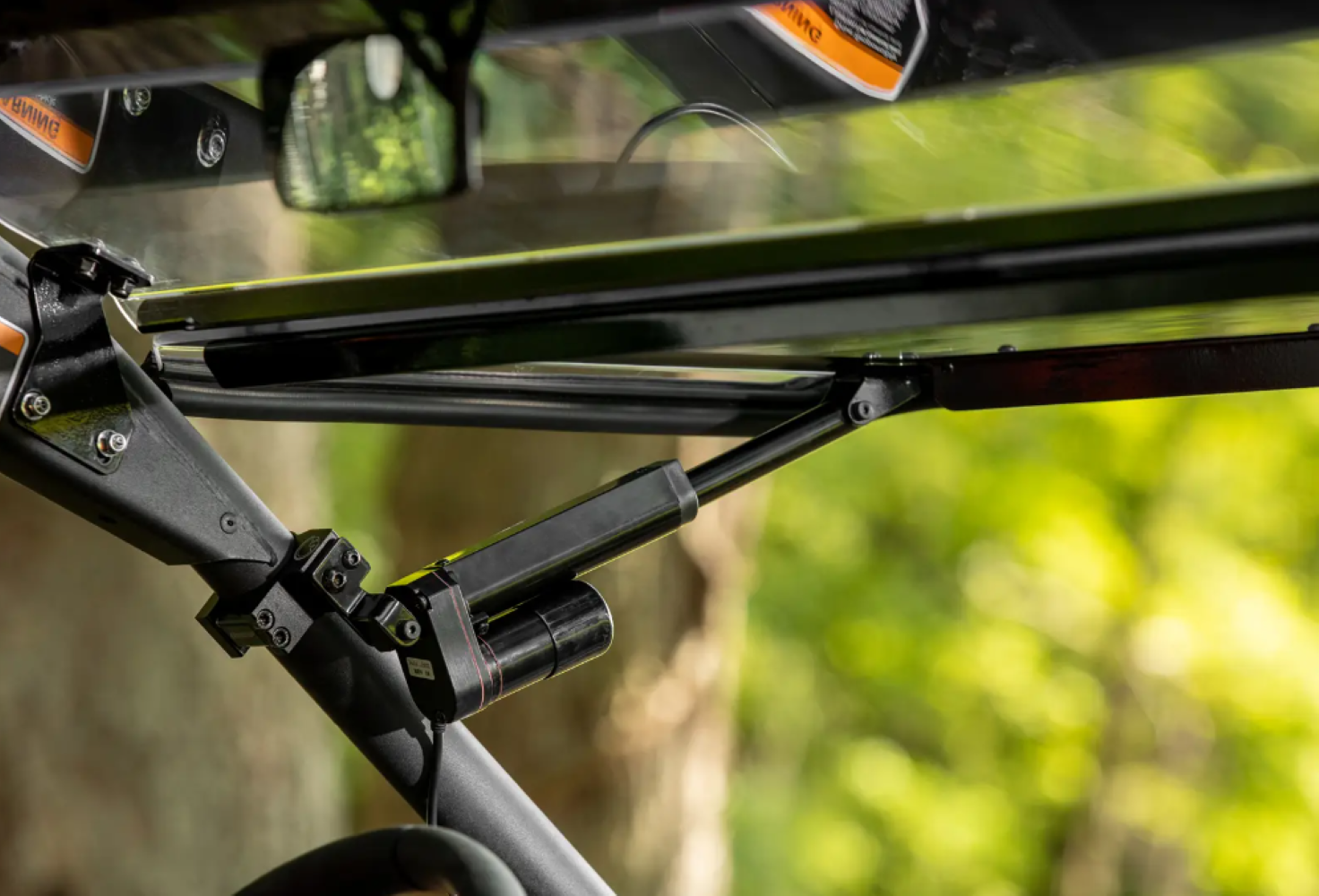 SuperATV Power Front Flip Windshield For Can-Am Maverick X3 64 & 72 Inch - Image 6