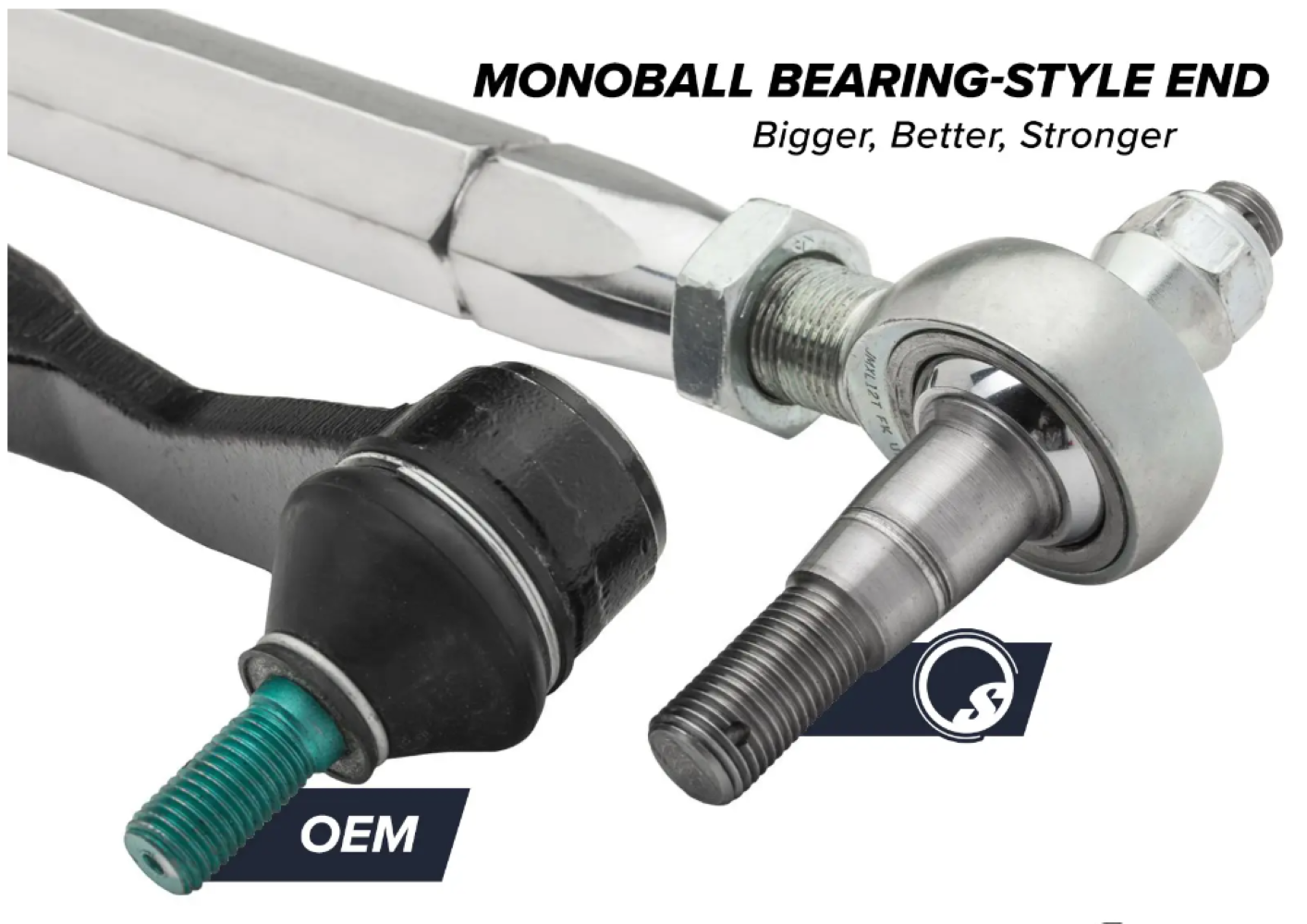 SuperATV Rackboss 2.0 Billet Aluminum Hex Tie Rod Kit For Honda Pioneer 1000 - Image 4