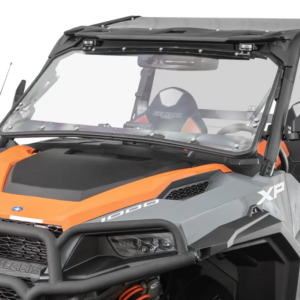 SuperATV Front Flip Scratch Resistant Windshield For Polaris General/XP 1000