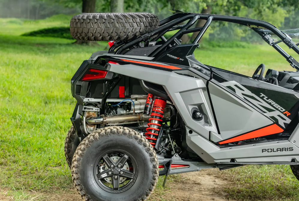 SuperATV Spare Tire Carrier For Polaris RZR Turbo R 2 Seater 2022+ - Image 2