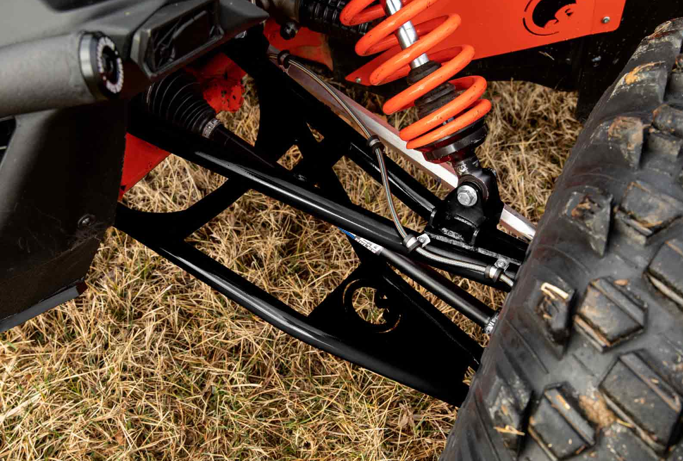 SuperATV High Clearance 2" Forward Offset A-Arms For 72" Can-Am Maverick X3 - Image 4