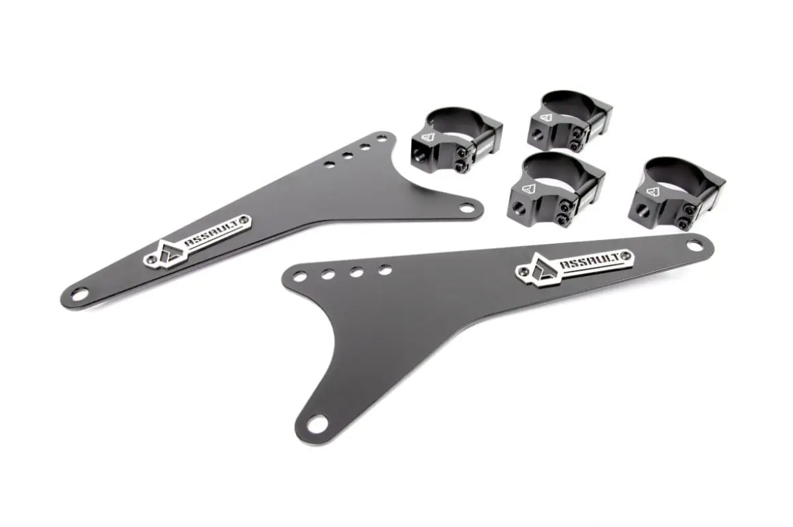 Assault Industries Universal Extended Light Bar Bracket Kit For 1.75 Cages