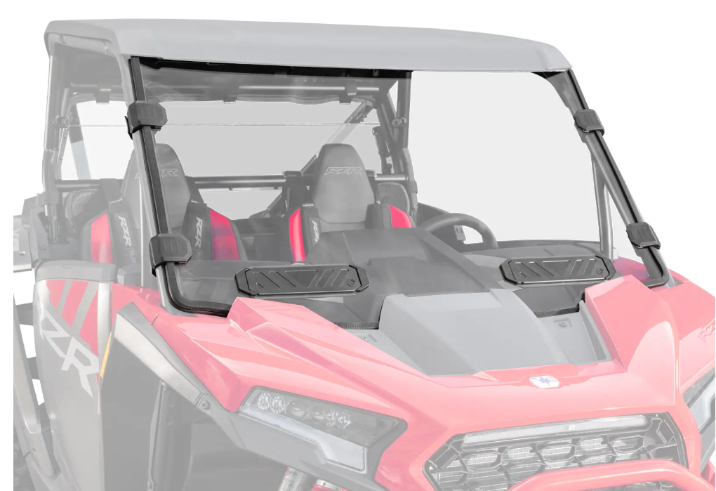 SuperATV Front Vented Windshield For Polaris RZR XP/XP4 1000 2024+