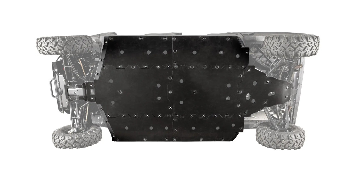 SuperATV Full Skid Plate For Polaris Ranger Crew 1000 2021+ - Image 2