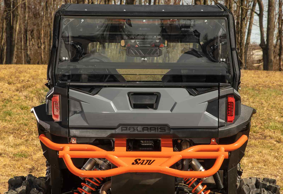 SuperATV Rear Vented Windshield For Polaris General 1000 / XP 1000 - Image 4