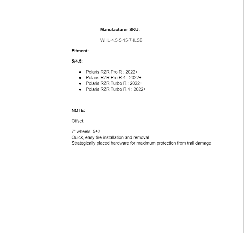 Assault Industries Hellfire Wheels With Innerlock Technology Satin Black - Single Rim - Image 3