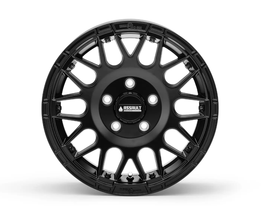Assault Industries Hellfire Wheels With Innerlock Technology Satin Black - Single Rim - Image 2