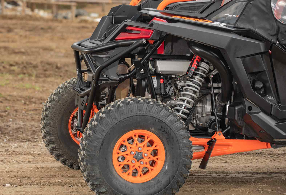 Pro R Rear Steering Kit SuperATV Rear Bumper For Polaris RZR Pro R / R4 2022 ...