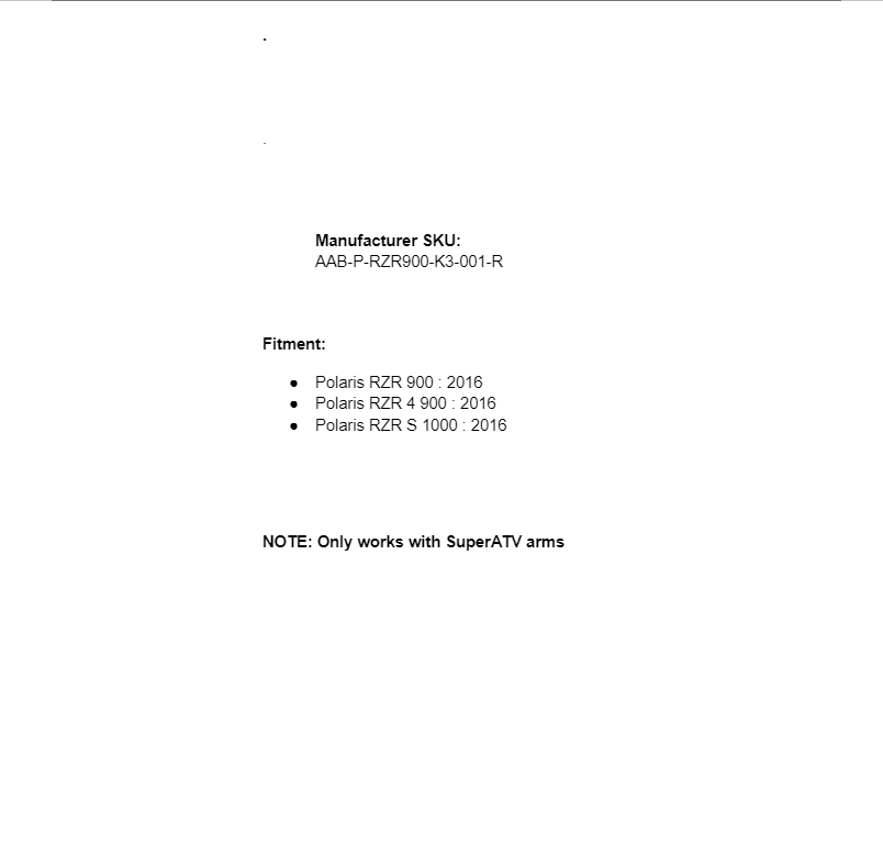 SuperATV Rear A-Arm Bushings For Polaris RZR/4 900 /S 1000 (2016) - Image 5