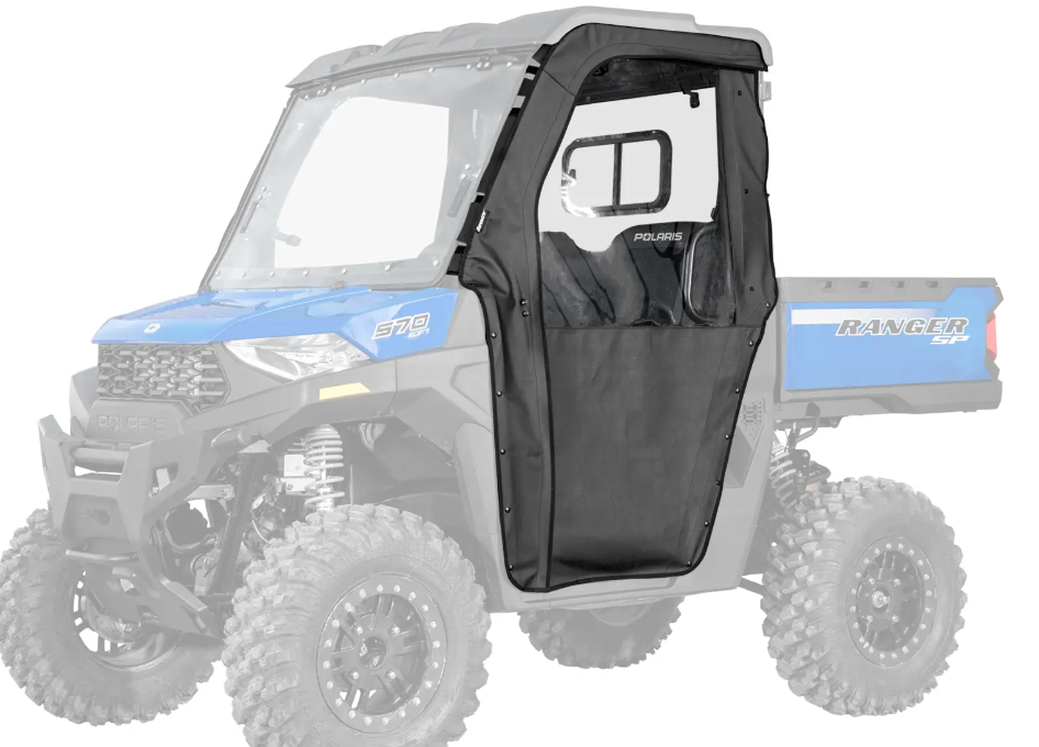 SuperATV Enclosure Doors For Polaris Ranger SP 570 2022+
