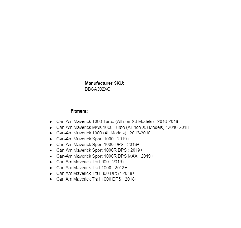 SuperATV Badass XC Heavy Duty CVT Drive Belt For Can-Am Maverick - Image 2