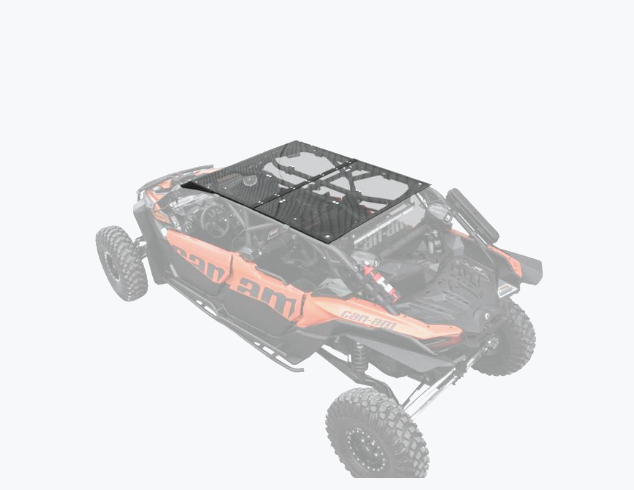 SuperATV Tinted Roof For Can-Am Maverick X3 Max