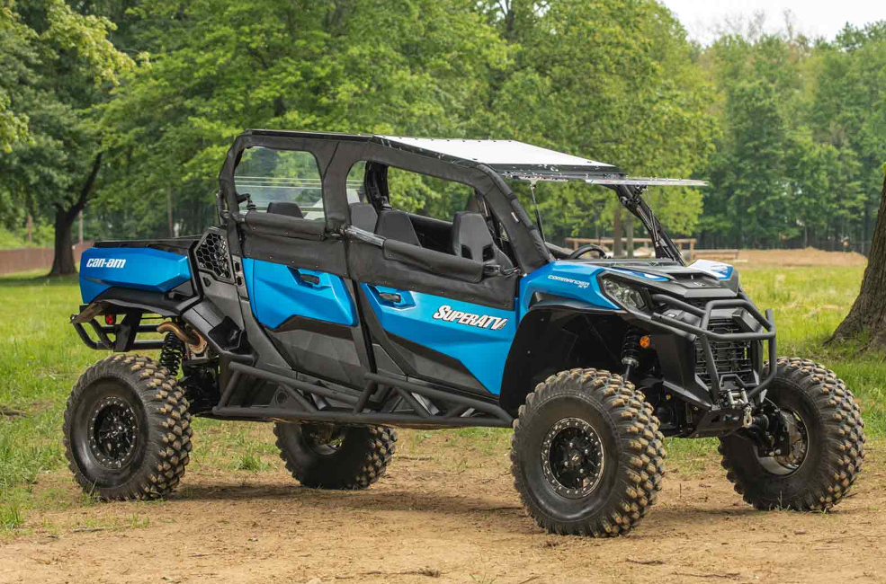 SuperATV Heavy Duty Nerf Bars For Can-Am Commander Max 1000R 2021+ - Image 3