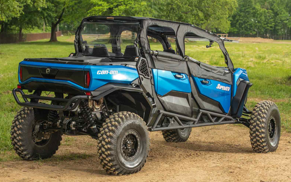 SuperATV Heavy Duty Nerf Bars For Can-Am Commander Max 1000R 2021+ - Image 5