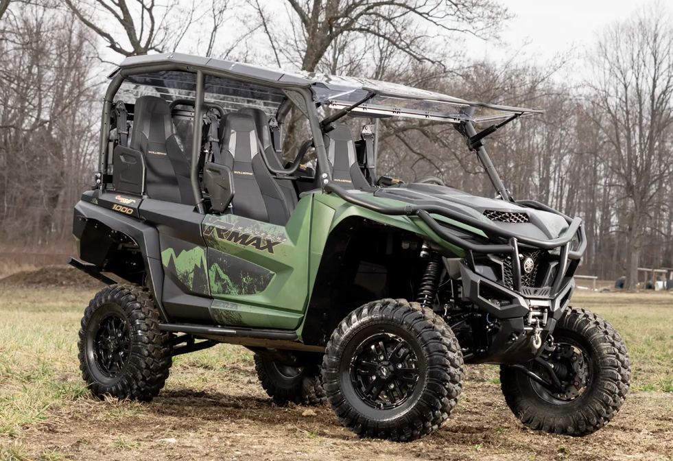 SuperATV Power Flip Windshield For Yamaha Wolverine RMAX 2021+ - Image 3