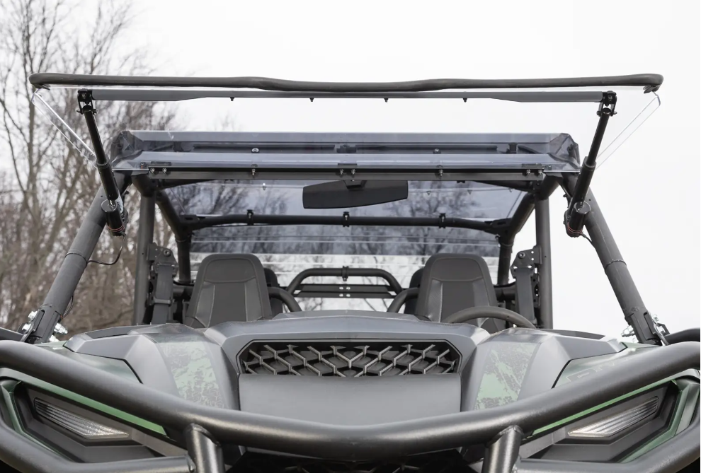 SuperATV Power Flip Windshield For Yamaha Wolverine RMAX 2021+ - Image 6