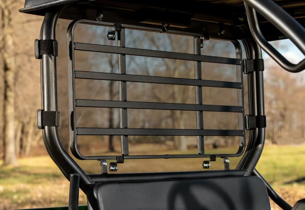 SuperATV Light Tint Rear Windshield for Kawasaki Mule Pro DXT/FXT - Image 2