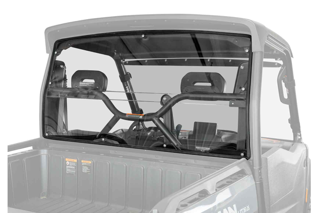 SuperATV Rear Windshield For Segway Fugleman UT10 2022+